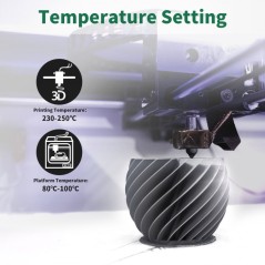 Filament ABS+ gris pour boîtiers, supports et accessoires d’atelier