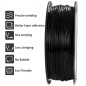 Filament TPU Noir – Souple, résistant & fonctionnel Filament TPU Noir – Souple, résistant & fonctionnel