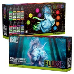 Set 8x Peintures Fluorescentes