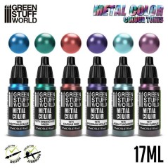 Set Peintures Metalliques - Couleurs
