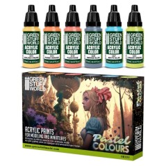 Set Peinture - Couleurs Pastel