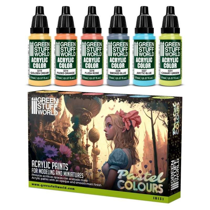 Set Peinture - Couleurs Pastel Set Peinture - Couleurs Pastel
