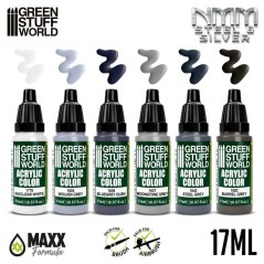 Set Peinture - MNM Acier et Argent