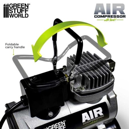 Compresseur aérographe avec cuve