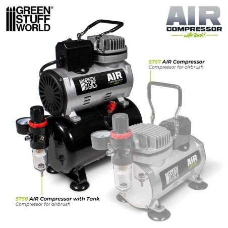 Compresseur aérographe avec cuve