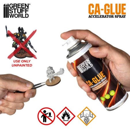 Spray Accélérateur Colle cyanoacrylate 200ml