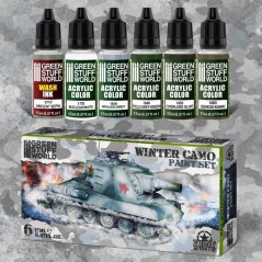 Set Peinture - Camouflage Hiver