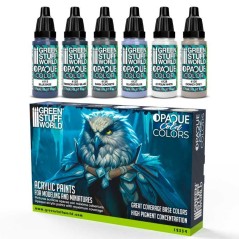 Set Peinture Opaque- Couleurs Froides