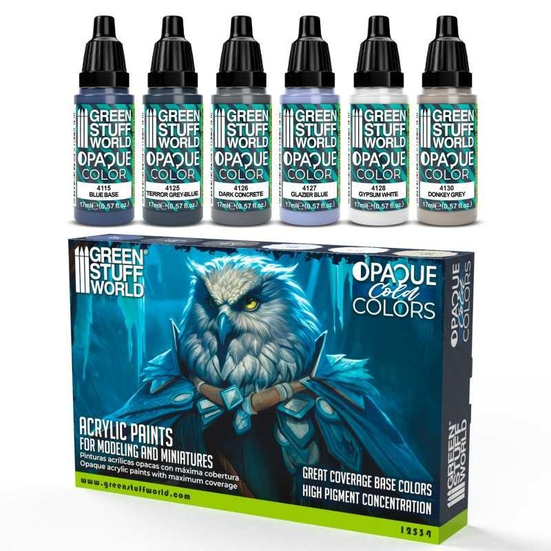 Set Peinture Opaque- Couleurs Froides