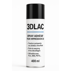 3DLAC - Spray adhésif pour impression 3D