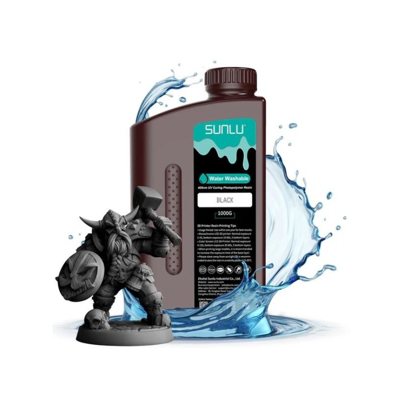 Résine lavable à l'eau water washable SUNLU