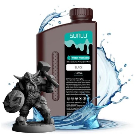 Résine lavable à l'eau water washable SUNLU