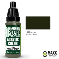 Peinture acrylique MILITARY GREEN