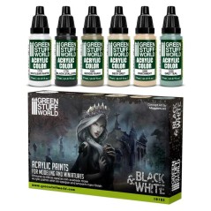 Set Peinture - Blanc et Noir