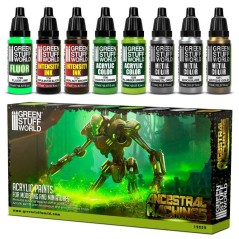 Set Peinture Nécrons – Ancestral Machines | Green Stuff World