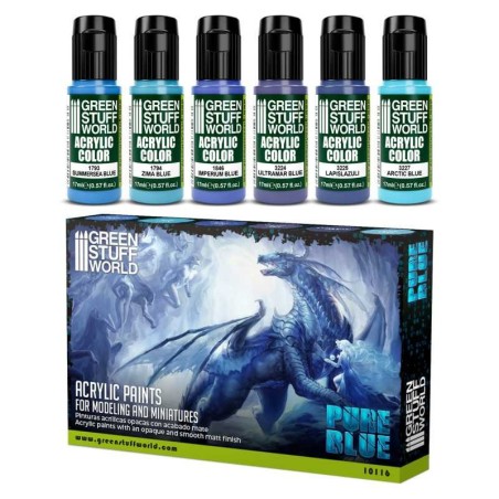 Set Peinture - Pure Blue / Bleus