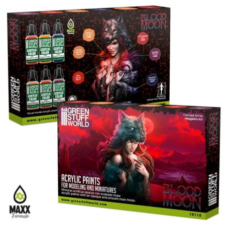 Set Peinture - Blood Moon / Rouges