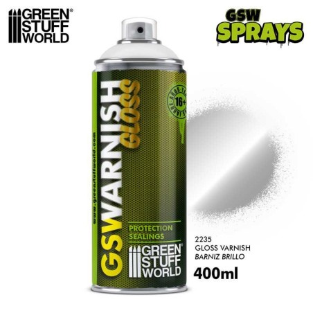 Vernis Brillant en SPRAY 400ml