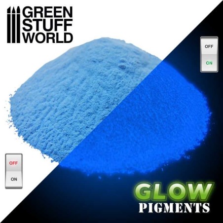 Pigment Phosphorescent - BLEU de l'ESPACE