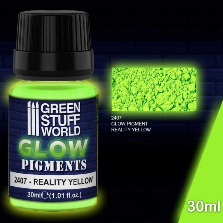 Pigment Phosphorescent - JAUNE VERDÂTRE