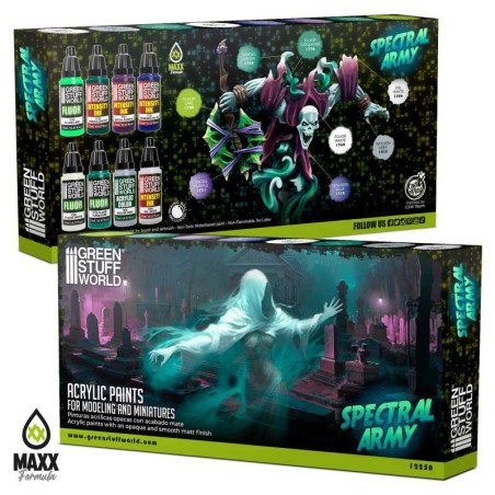 Set Peinture - Spectral Army