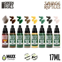 Set Peinture - Savage Reptiles