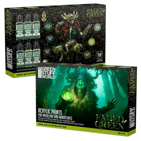 Set de Peinture - Faded Green