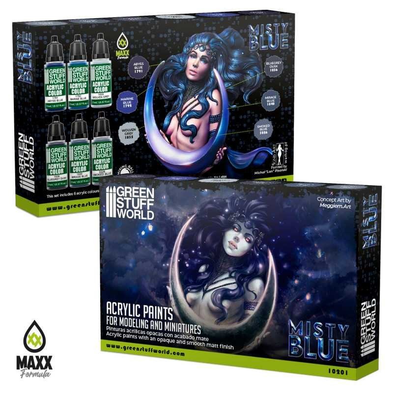 Set Peinture - Misty Blue Set Peinture - Misty Blue