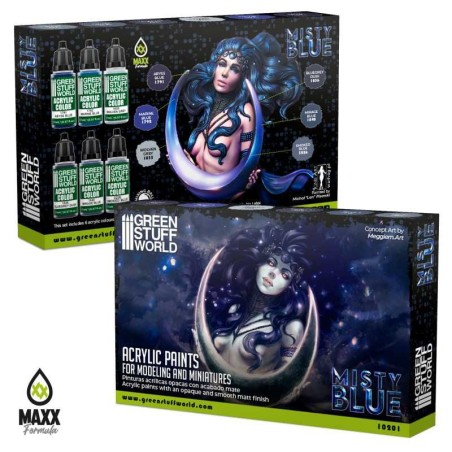 Set Peinture - Misty Blue