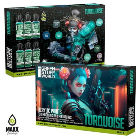 Set Peinture - Turquoise