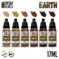 Set Pigments Liquides - Terre Set Pigments Liquides - Terre