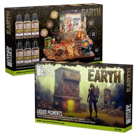 Set Pigments Liquides - Terre