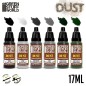 Set Pigments Liquides - Poussiere (dust) Set Pigments Liquides - Poussiere (dust)