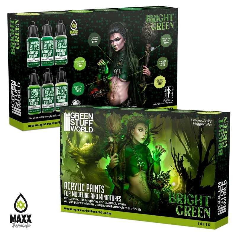 Set Peinture - Bright Green /Vert lumineux Set Peinture - Bright Green /Vert lumineux