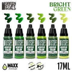 Set Peinture - Bright Green /Vert lumineux