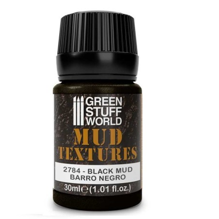 Textures de boue - BOUE NOIRE 30ml