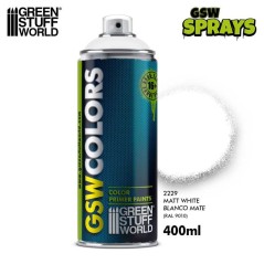 SPRAY primaire appret Blanc mat 400ml