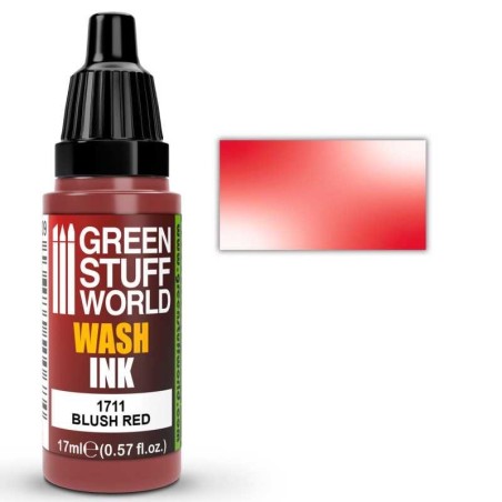 Encre Wash ink BLUSH RED rouge