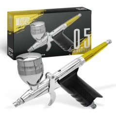 Pistolet aerographe double action 0.5