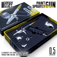 Pistolet aerographe double action 0.5