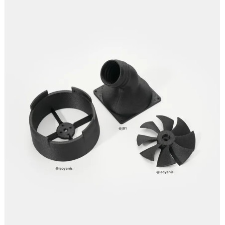 Filament Bambu Lab PET-CF (fibre de Carbone) 1.75 mm. Pièces techniques rigides