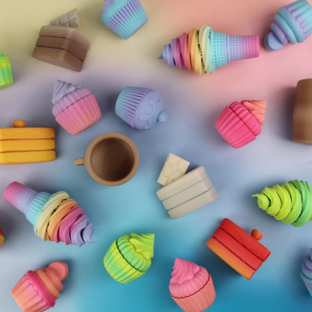 Panchroma™ Gradient Matte PLA – Filament PLA mat dégradé 1,75 mm / 1 kg