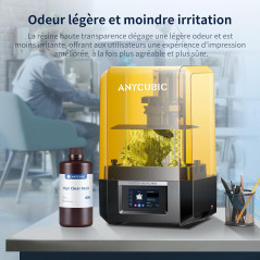 Anycubic haute transparence High Clear Resin– 1 kg