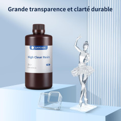 Anycubic haute transparence High Clear Resin– 1 kg