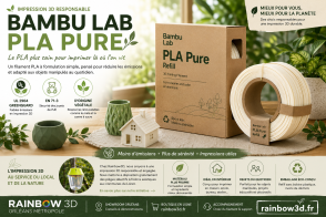 Bambu Lab PLA Pure : un filament PLA plus sain pour imprimer en intérieur ?