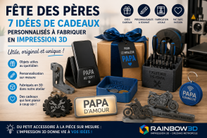Fête des Pères : 7 idées de cadeaux personnalisés à fabriquer en impression 3D