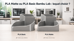 PLA Matte ou PLA Basic Bambu Lab : lequel choisir ?