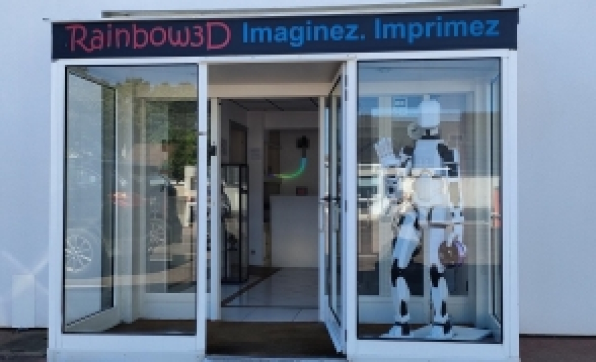 Rainbow3D a ouvert ses portes à Orléans : le showroom est désormais ouvert !